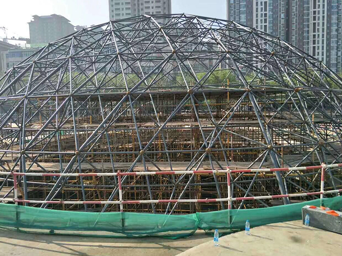 北京球形网架钢结构施工